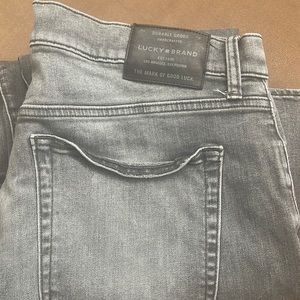 Lucky 🍀 Brand men's jeans gray denim
